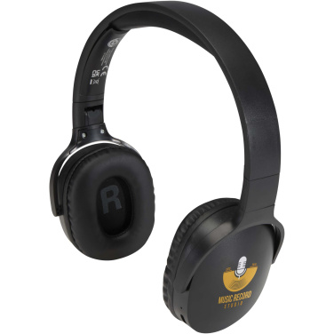 Logotrade Werbegeschenke das Foto: Ancha Over-Ear Wireless Bluetooth® Headset aus recyceltem Kunststoff