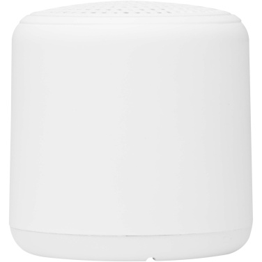 Logotrade Werbegeschenke das Foto: Velkis 3 W Bluetooth® Lautsprecher aus recyceltem Kunststoff