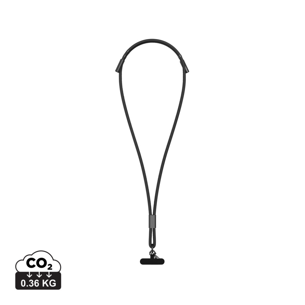 Logotrade werbemittel das Foto: VINGA Baltimore RCS Ladekabel/Lanyard