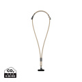 VINGA Baltimore RCS Ladekabel/Lanyard, Greige