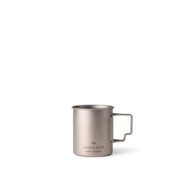 Logotrade Logogeschenke das Foto: Nordic Drift Trail Ultraleichte Titan-Becher 450ml