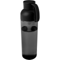 Illuminate 600 ml RPET-Wasserflasche, Schwarz