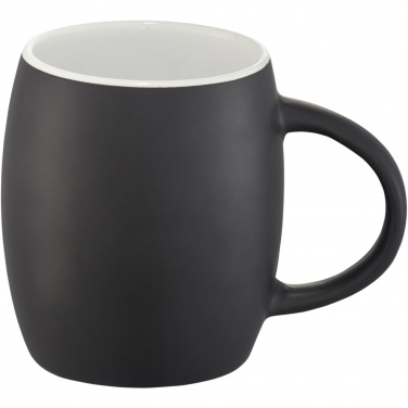 Logotrade promotional giveaway image of: Hearth 400 ml ceramic mug with wooden coaster