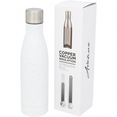 Logo trade promotional giveaways image of: Vasa 500 ml speckled copper vacuum insulated bottle