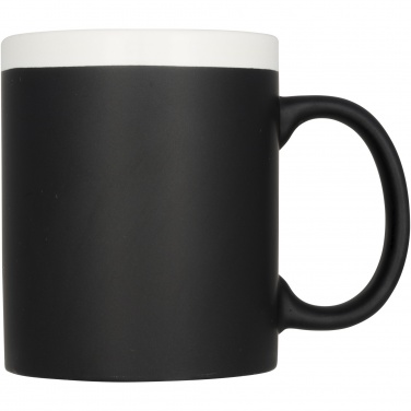 Logotrade promotional products photo of: Chalk-write 330 ml ceramic mug