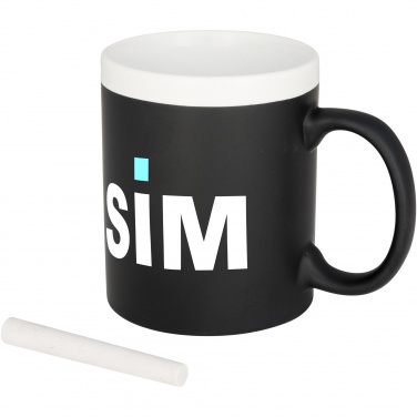 Logotrade promotional merchandise photo of: Chalk-write 330 ml ceramic mug