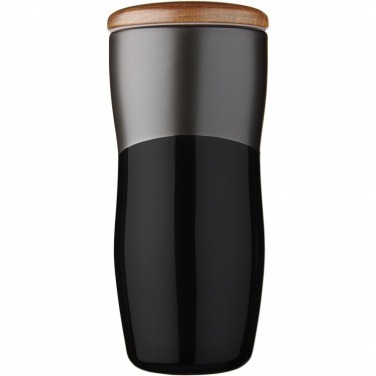 Logotrade promotional product picture of: Double-walled ceramic tumbler Reno 370 ml