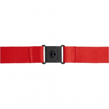 Logo trade promotional merchandise photo of: Yogi lanyard detachable buckle break-away closure