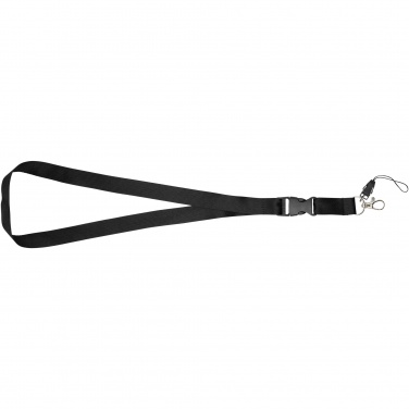 Logo trade advertising products picture of: Sagan phone holder lanyard with detachable buckle