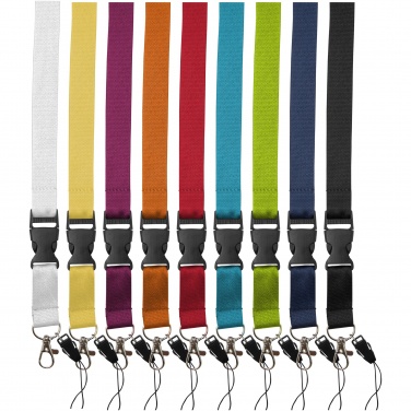 Logotrade corporate gift image of: Sagan phone holder lanyard with detachable buckle