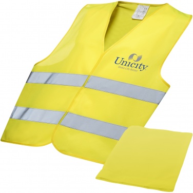 Logo trade business gift photo of: RFX™ Watch-out XL safety vest in pouch for professional use