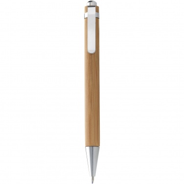 Logo trade promotional giveaways image of: Celuk bamboo ballpoint pen