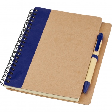 Logotrade promotional merchandise image of: Priestly recycled notebook with pen