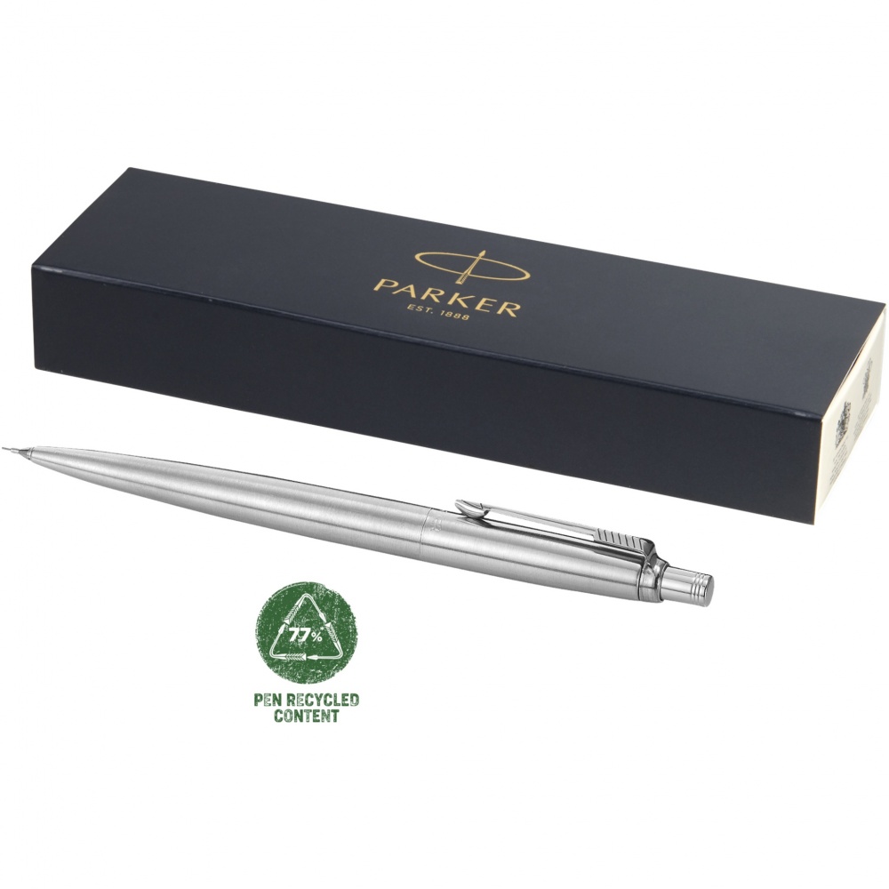 Logo trade promotional giveaways image of: Parker Jotter mechanical pencil with built-in eraser