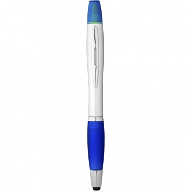 Logotrade advertising products photo of: Nash stylus ballpoint pen and highlighter