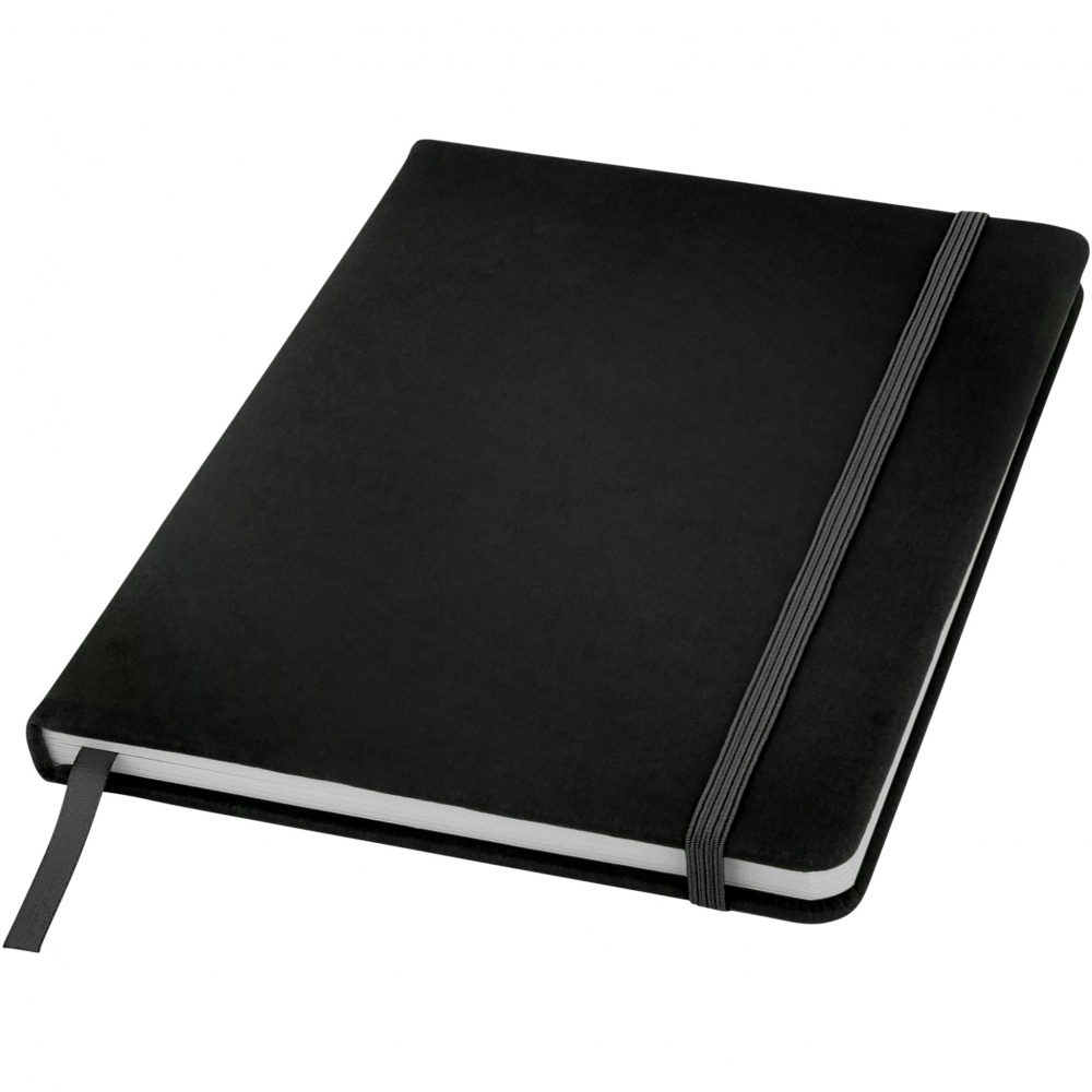 Logo trade promotional products image of: Spectrum A5 hard cover notebook
