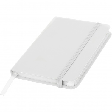 Logo trade corporate gifts image of: Spectrum A6 hard cover notebook