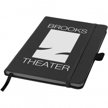 Logo trade promotional merchandise image of: Colour-edge A5 hard cover notebook