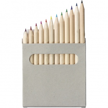 Logotrade promotional merchandise photo of: Tallin 12-piece coloured pencil set