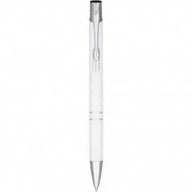 Logotrade business gift image of: Moneta anodized aluminium click ballpoint pen