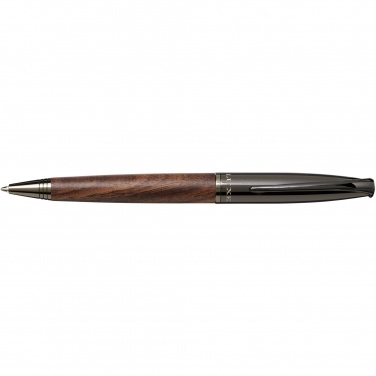 Logo trade corporate gift photo of: Loure wood barrel ballpoint pen
