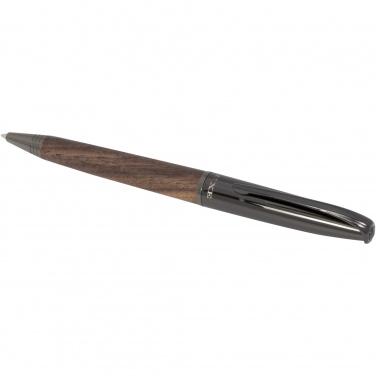 Logo trade promotional gift photo of: Loure wood barrel ballpoint pen