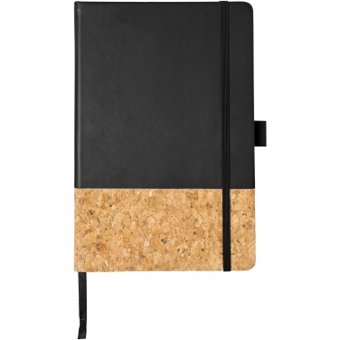 Logo trade promotional items picture of: Evora A5 cork thermo PU notebook