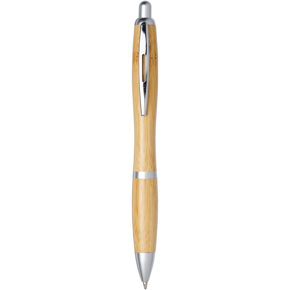 Logotrade business gift image of: Nash bamboo ballpoint pen