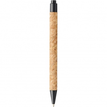 Logotrade promotional item picture of: Midar cork and wheat straw ballpoint pen