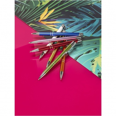 Logotrade advertising products photo of: Moneta anodized aluminium click ballpoint pen