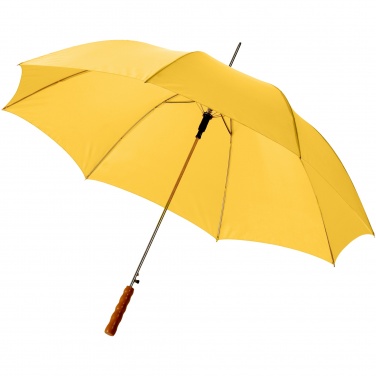 Logotrade promotional products photo of: Lisa 23" auto open umbrella with wooden handle