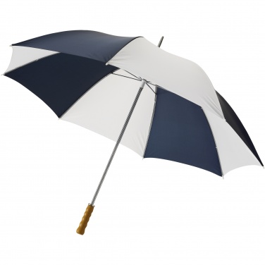 Logo trade advertising products picture of: Karl 30" golf umbrella with wooden handle