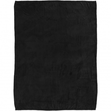 Logotrade business gift image of: Bay extra soft coral fleece plaid blanket