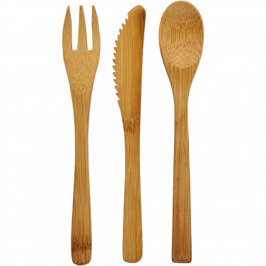 Logotrade promotional merchandise picture of: Celuk bamboo cutlery set