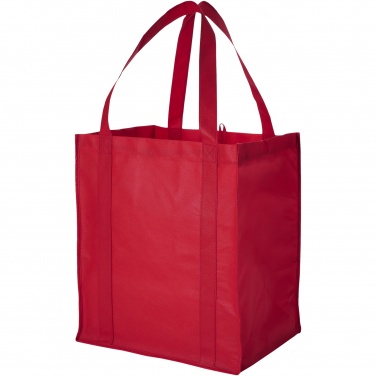 Logo trade promotional giveaway photo of: Liberty bottom board non-woven tote bag 29L