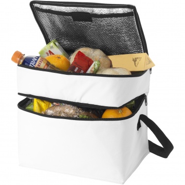 Logotrade promotional giveaways photo of: Oslo 2-zippered compartments cooler bag 13L