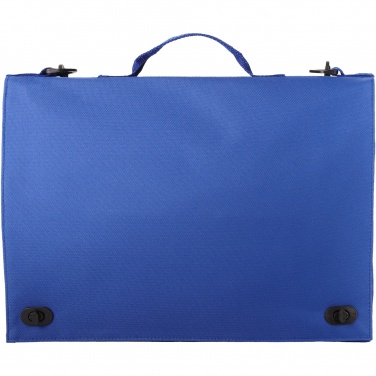 Logo trade promotional products image of: Santa Fe 2-buckle closure conference bag 6L