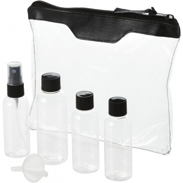 Logo trade promotional products image of: Munich airline approved travel bottle set