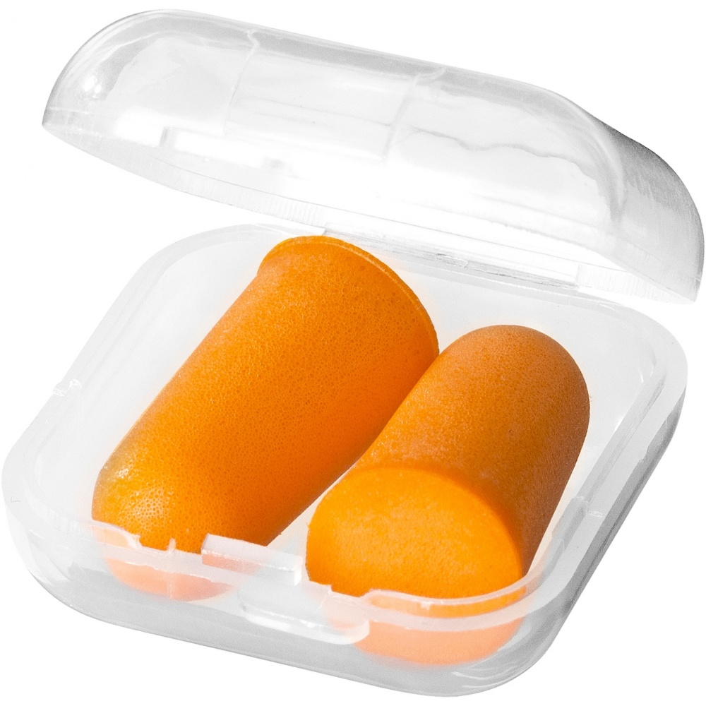 Logotrade promotional giveaway image of: Serenity earplugs with travel case