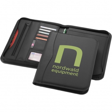 Logotrade promotional product image of: Ebony A4 zippered portfolio