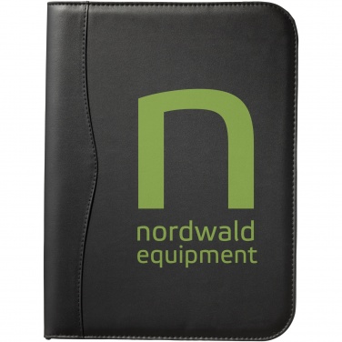 Logo trade promotional product photo of: Ebony A4 zippered portfolio