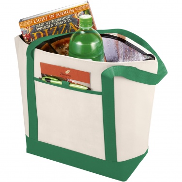 Logo trade advertising products image of: Lighthouse non-woven cooler tote 21L