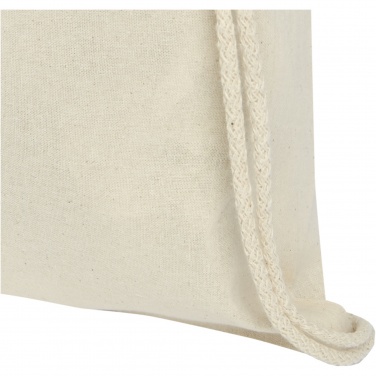 Logo trade promotional products picture of: Oregon 100 g/m² cotton drawstring bag 5L