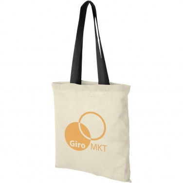Logotrade corporate gifts photo of: Nevada 100 g/m² cotton tote bag coloured handles 7L