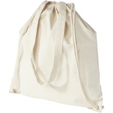 Logo trade corporate gifts picture of: Eliza 240 g/m² cotton drawstring bag 6L