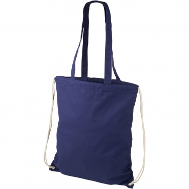 Logotrade corporate gift image of: Eliza 240 g/m² cotton drawstring bag 6L