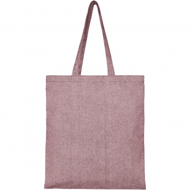 Logo trade promotional merchandise picture of: Pheebs 150 g/m² recycled tote bag 7L