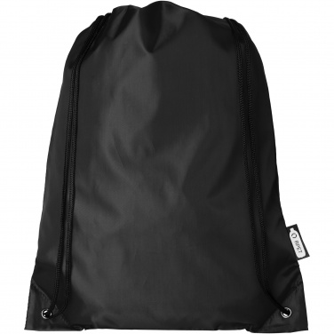 Logo trade advertising products picture of: Oriole RPET drawstring bag 5L