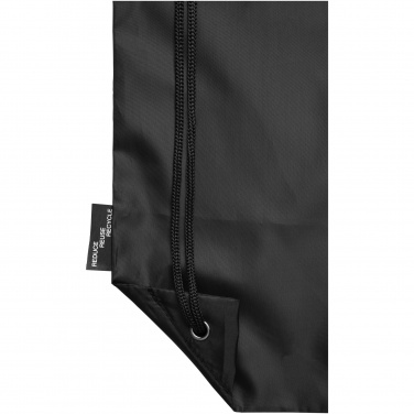 Logo trade advertising products picture of: Oriole RPET drawstring bag 5L
