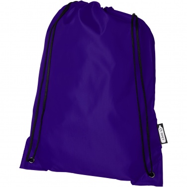 Logotrade promotional item image of: Oriole RPET drawstring bag 5L